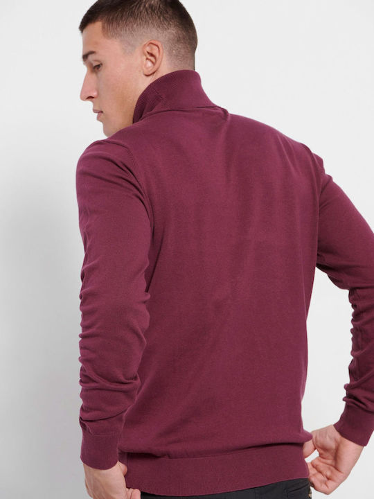 Long Sleeve Sweater Burgundy