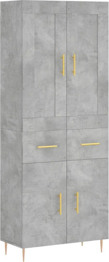 Ντουλάπα Γραφείου 69.5x34x180cm