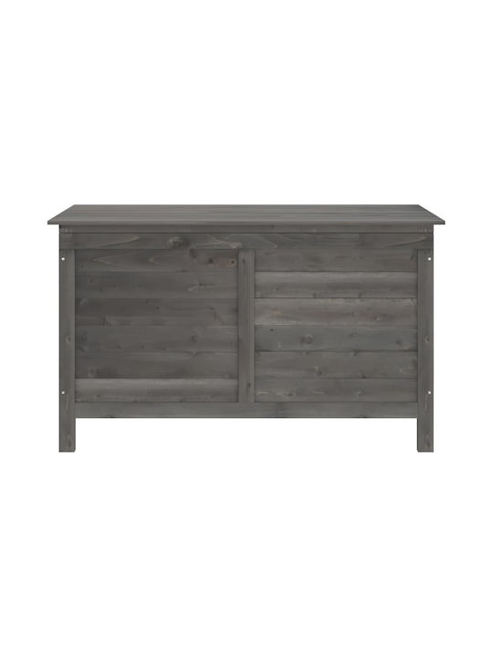 vidaXL Outdoor Storage Box Gray L99xW49.5xH58.5cm