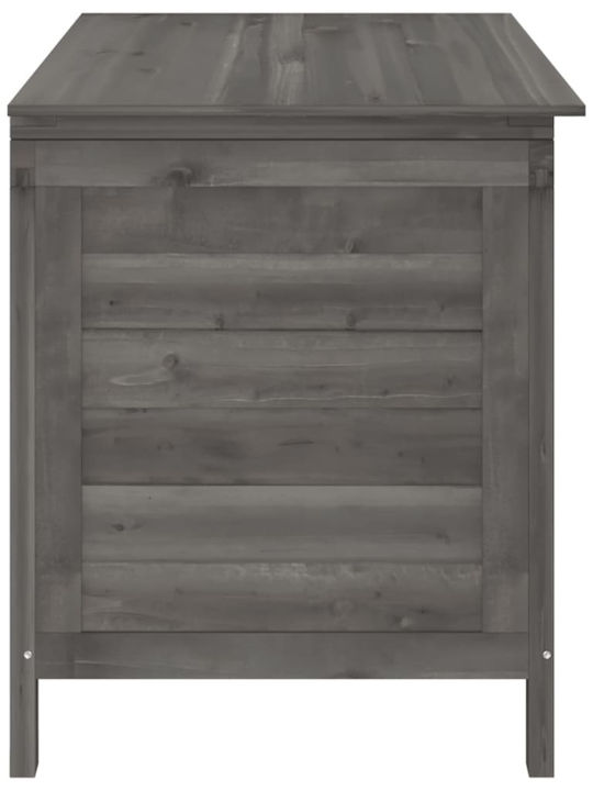 vidaXL Outdoor Storage Box Gray L99xW49.5xH58.5cm
