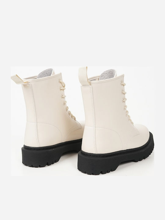 Women's Ankle Boots Beige