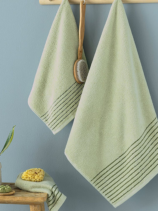 Palamaiki 3pc Bath Towel Set Ser Fog Weight 450gr/m²