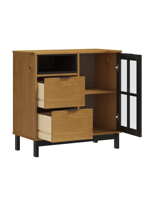 Мебели за съхранение с чекмеджета Кафяв 80x40x80см