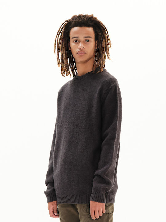 Langarm-Pullover Schwarz