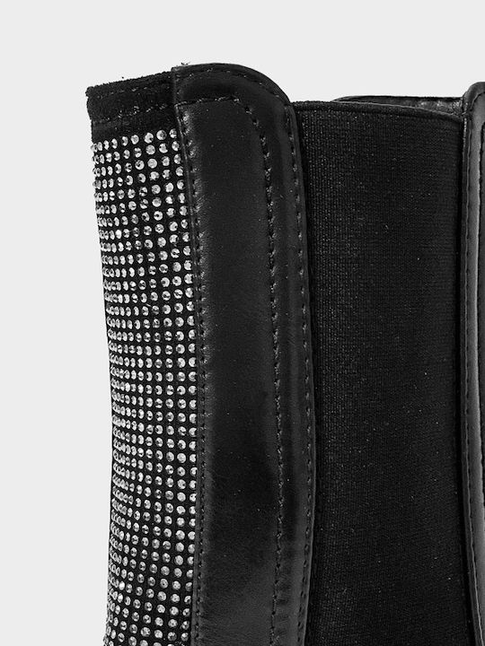 Stiefeletten Damen Schwarz