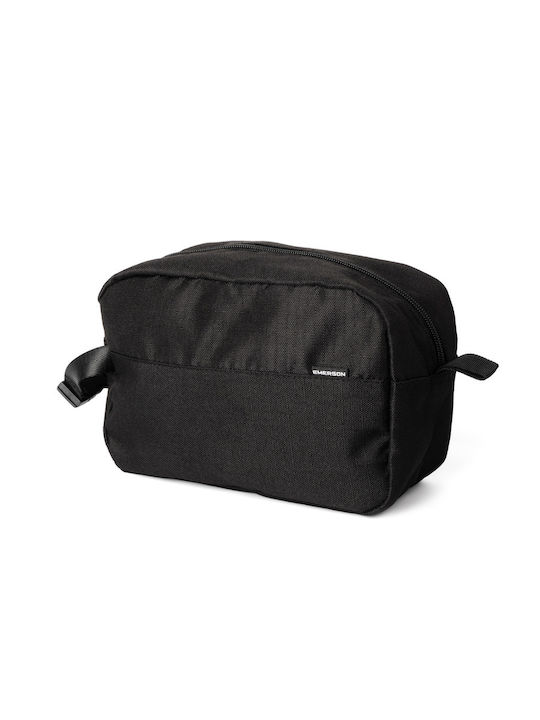 Toiletry Bag in Black color 23cm