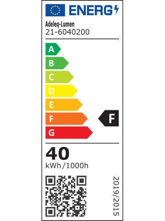 Adeleq LED Panel 40W 60x60cm