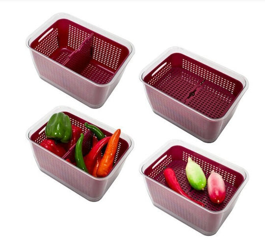Cook Concept Closed Container Fridge Organisers General Use 28.5x18.5x15.5cm