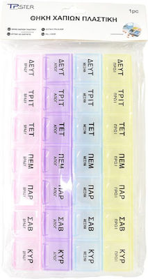 Tpster Wöchentlich Pill Organizer 34206