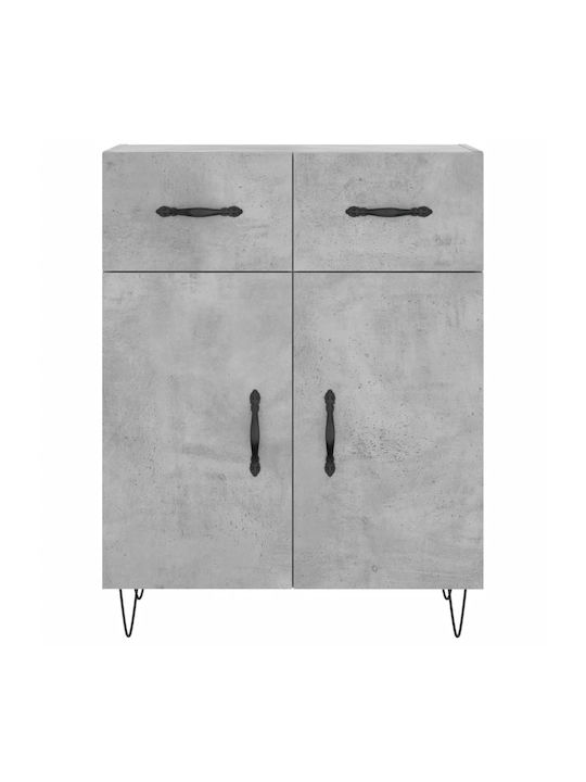 Bibliothek Grey 69.5x34x180cm