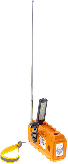 Adler AD-1197 Tragbares Radio Solar mit USB Orange