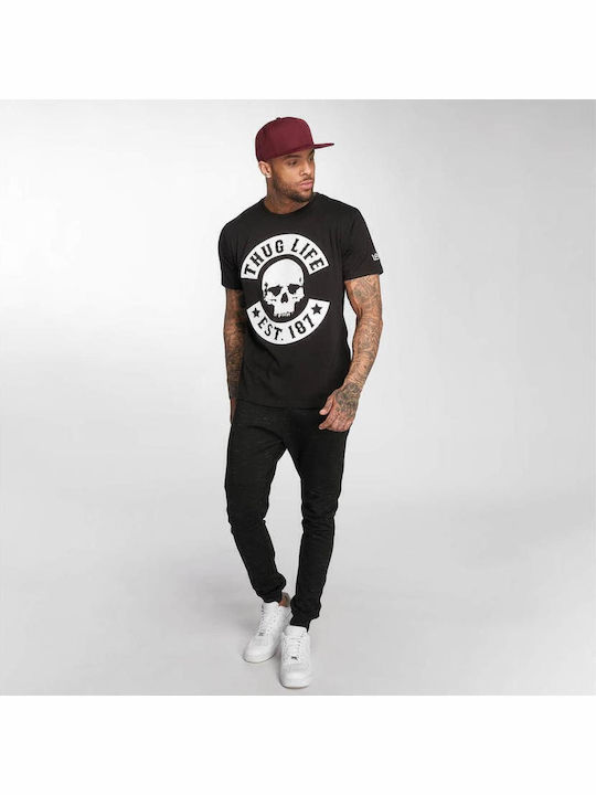B.skull T-shirt Black