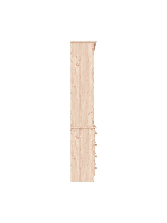 Bibliotecă Bej 77x35x186,5 cm