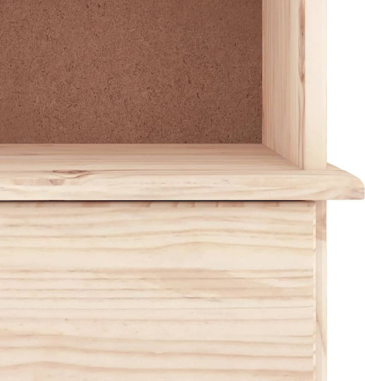 Βιβλιοθήκη Μπεζ 77x35x186.5εκ.