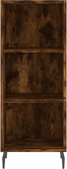 Bibliotecă Stejar Fumuriu 34.5x34x180 cm