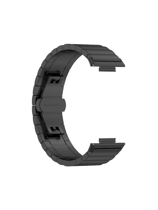 One-bead Metal Strap Stainless Steel Black (Huawei Watch Fit 2)