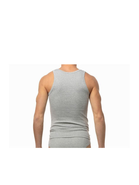 Maax Underwear Men's Sleeveless Undershirts Gray 1Pachet