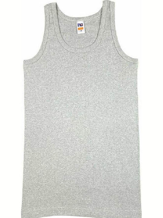 Men's Sleeveless Undershirt Gray