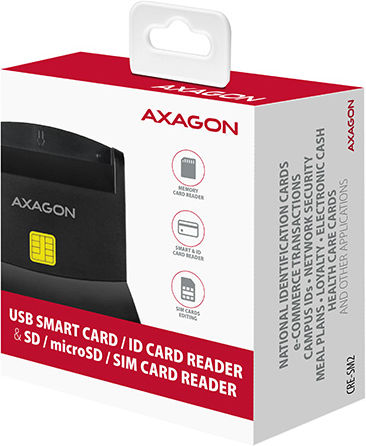 Axagon Card Reader USB 2.0 για SIM