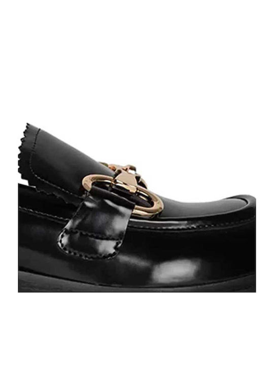 Skooled Γυναικεία Loafers σε Μαύρο Χρώμα