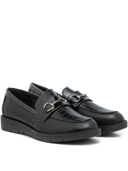 B-Soft Women's Loafers in Black Color