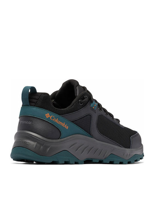 Columbia Trailstorm Ascend Ανδρικά Ορειβατικά Παπούτσια Αδιάβροχα Μαύρα