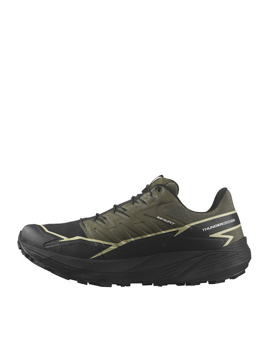 Salomon Thundercross Men's Waterproof Hiking Shoes With Gore-Tex Membrane Green
