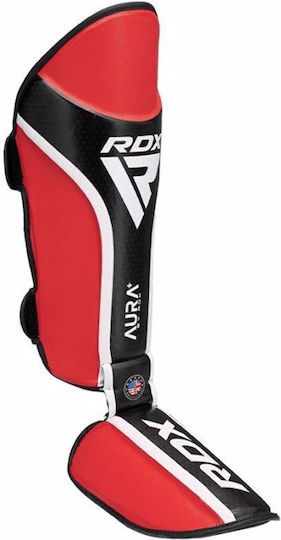 RDX Shin Guards Adults Red