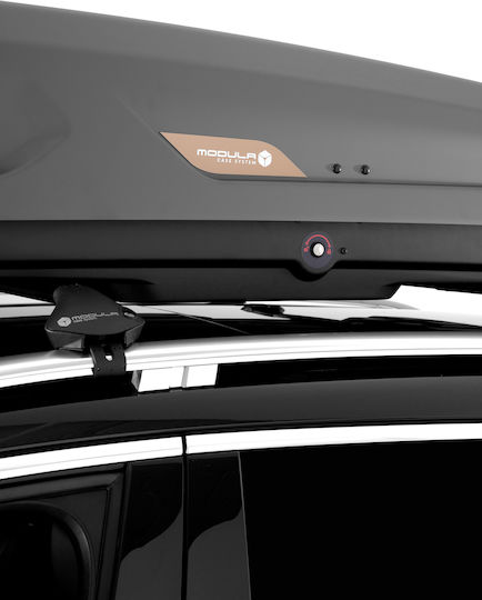 Modula Falcon Μπαγκαζιέρα Οροφής Αυτοκινήτου 550lt Γκρι Matt