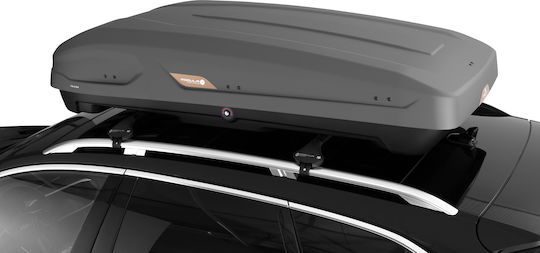 Modula Falcon Μπαγκαζιέρα Οροφής Αυτοκινήτου 400lt Γκρι Matt