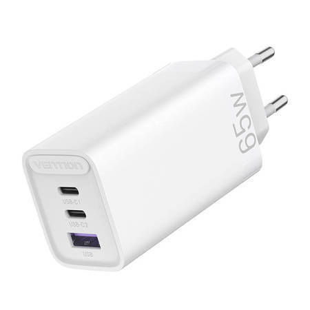 Vention Φορτιστής Χωρίς Καλώδιο GaN 30W Power Delivery Λευκός (FEDW0-EU)
