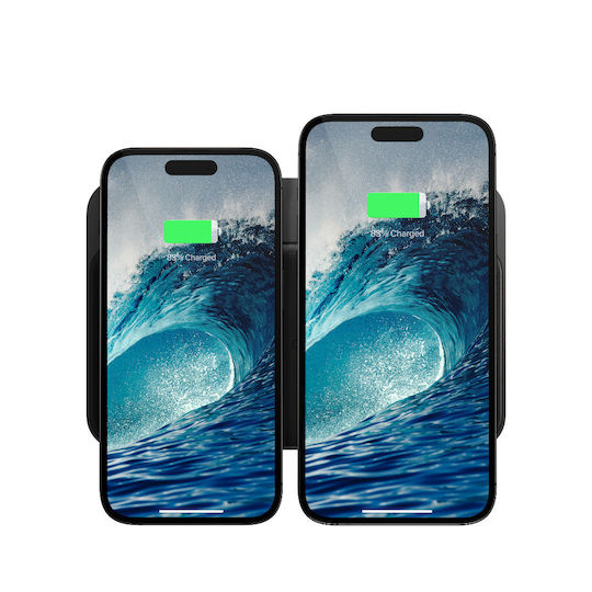 Nomad Ασύρματος Φορτιστής (Qi Pad) και Καλώδιο USB-C 10W Power Delivery Μαύρος (Base)