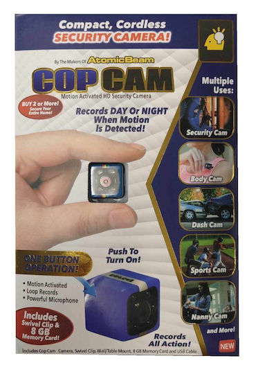 Hidden Camera with Memory Card Slot