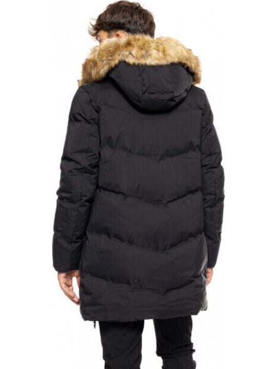 Winter Jacke Puffer Schwarz