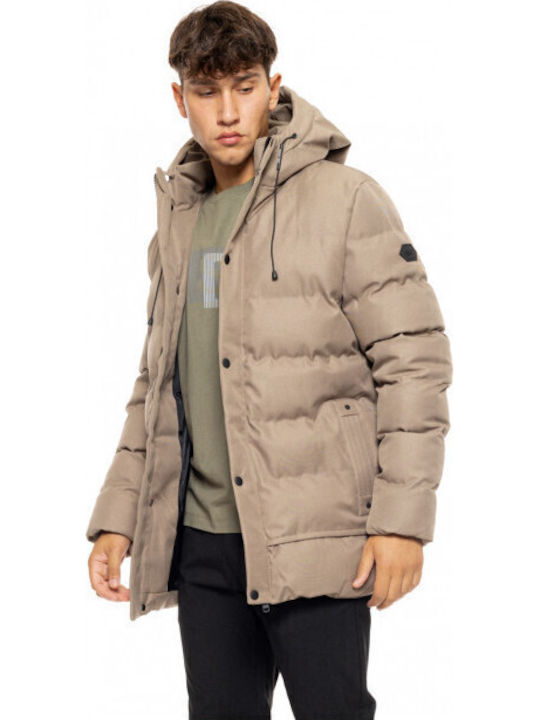 Winter Jacke Puffer Beige