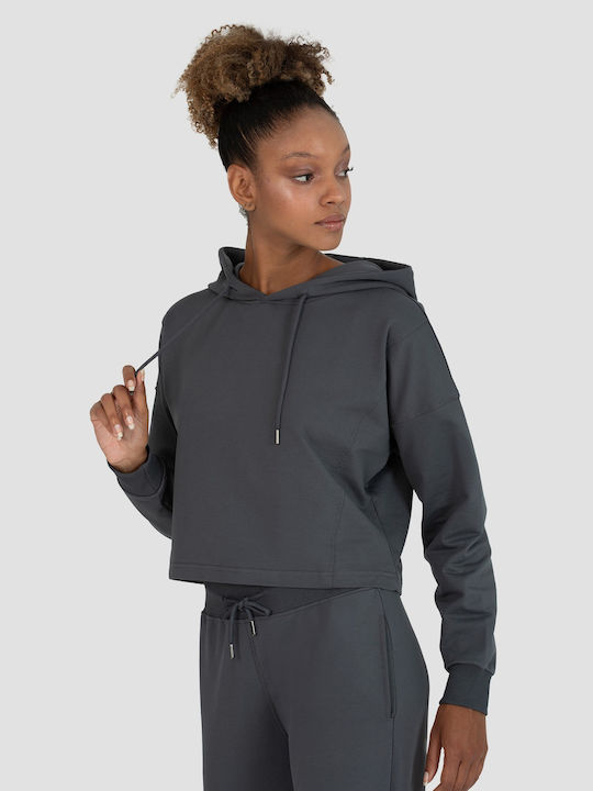 Superstacy Women's Hooded Sweatshirt Gray