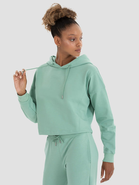 Superstacy Women's Hooded Sweatshirt Green