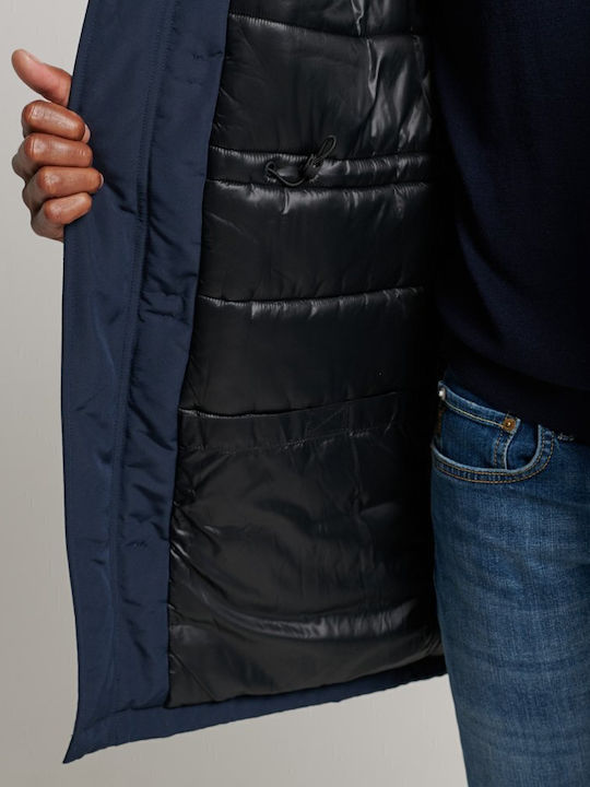 Everest Winter Jacket Parka Navy Blue