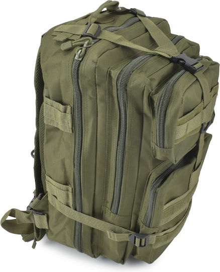 Mcan Military Backpack Backpack made of Polyester Khaki 30lt