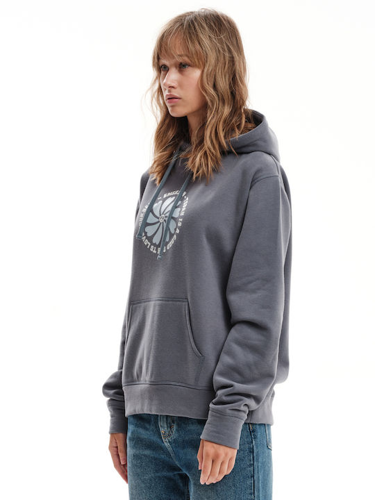 Emerson Women's Hooded Fleece Sweatshirt Gray