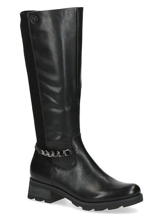Leather Women's Boots Black