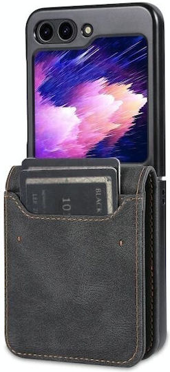 AZNS Umschlag Rückseite Kunststoff Magnetisch Schwarz (Galaxy Z Flip5)