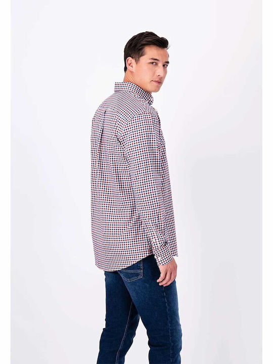 Fynch Hatton Men's Shirt Long Sleeve Checked