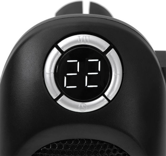 Adler Αερόθερμο Δωματίου Δαπέδου Μαύρο 1500W