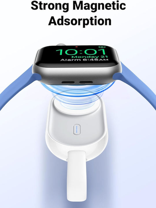Veger W0102 Wearable Charger Apple Watch Whiteς