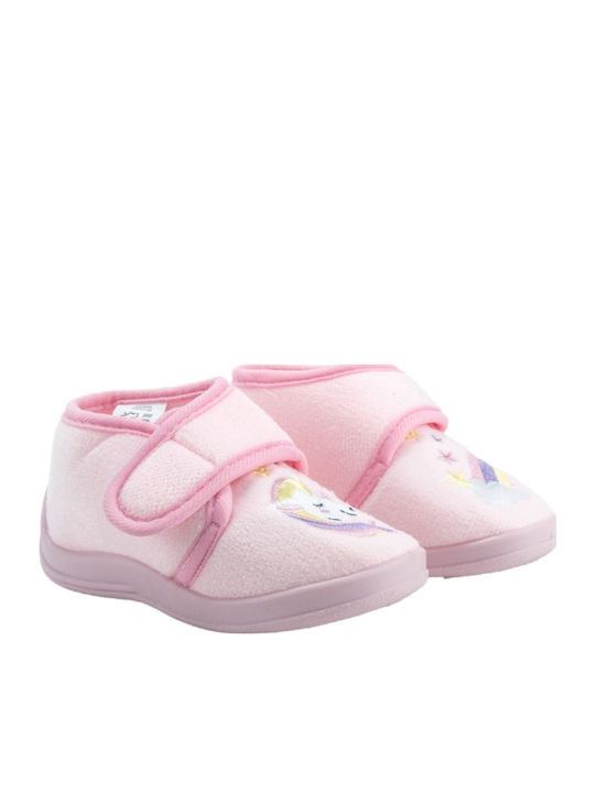 Kinderhausschuhe Stiefel Rosa