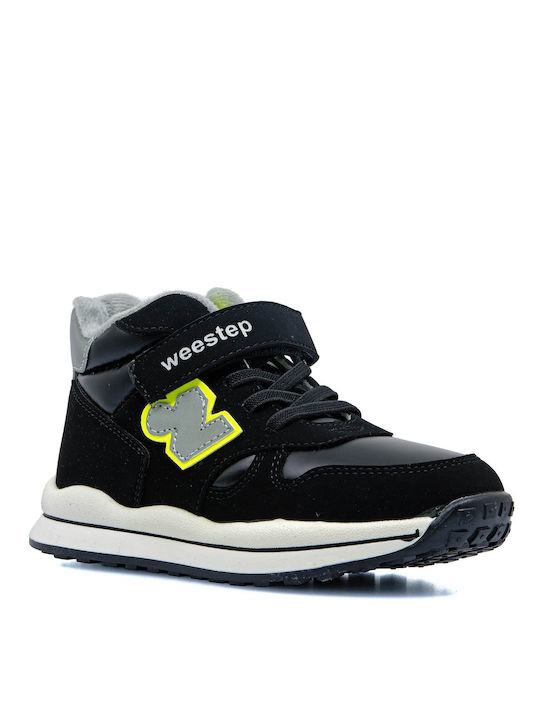 Weestep Kids Sneakers High Black