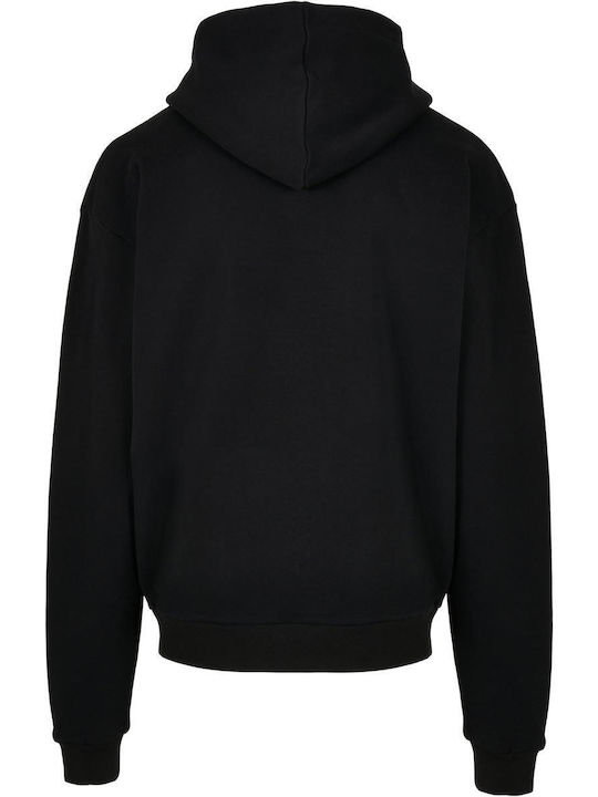 Oversize Sweatshirt with Hood Black