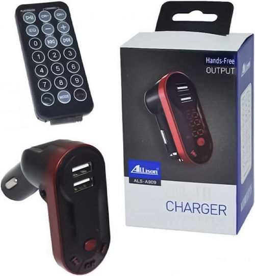 Allison FM Transmitter Αυτοκινήτου με USB