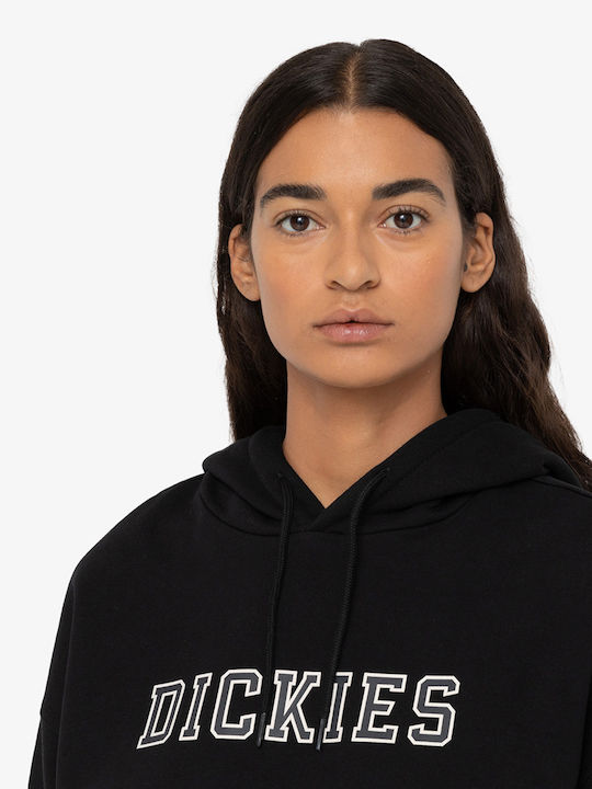Melvern Long Women's Sweatshirt Hooded Black